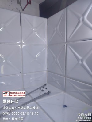 成都医院项目搪瓷水箱安装案例